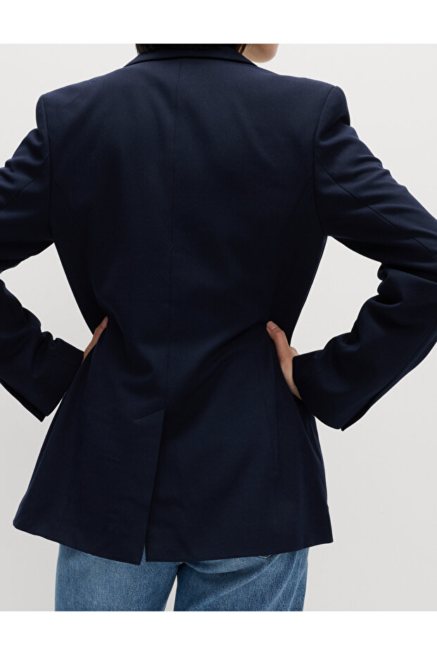 Tek Düğmeli Blazer - 6