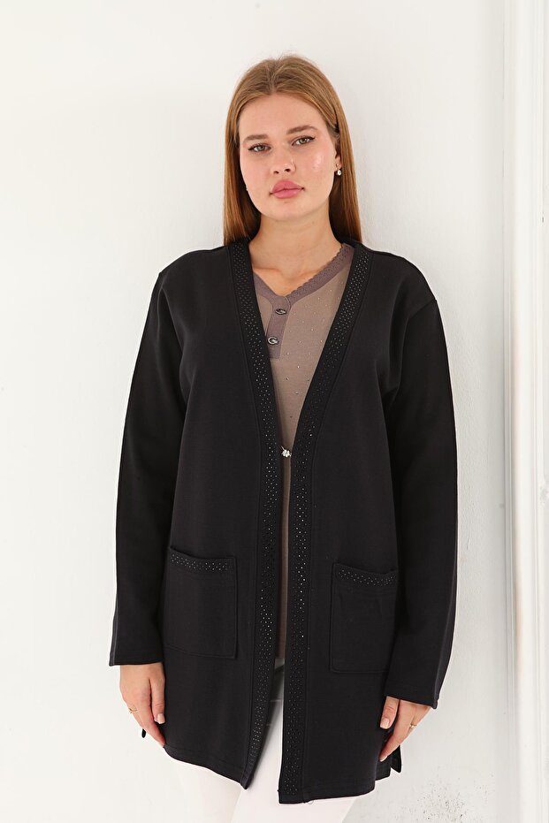 Çelik Örme Triko Anne Ceket 05 - 3