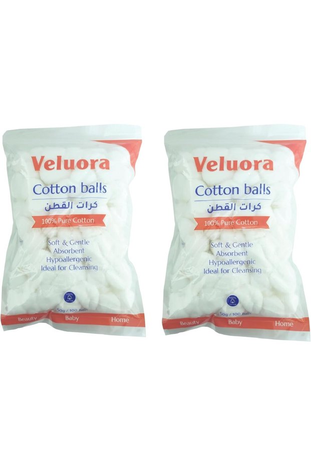 Cotton Balls 100% Pure Cotton | Soft, Highly Absorbent & Hygienic | Gentle for Baby Care, Ma
