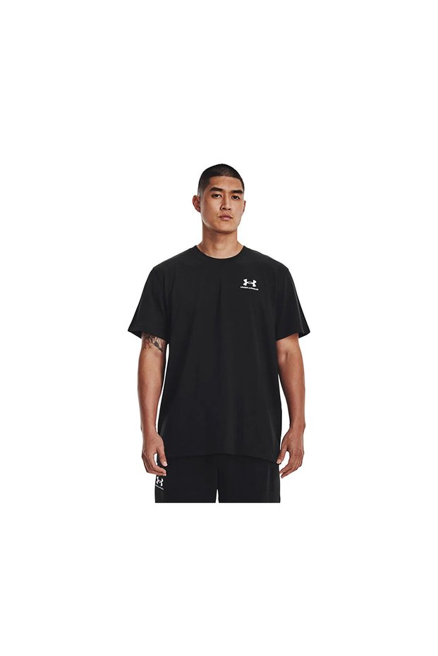Ua m Logo Emb Heavyweight Ss Men's Casual T-Shirt 1373997-001White