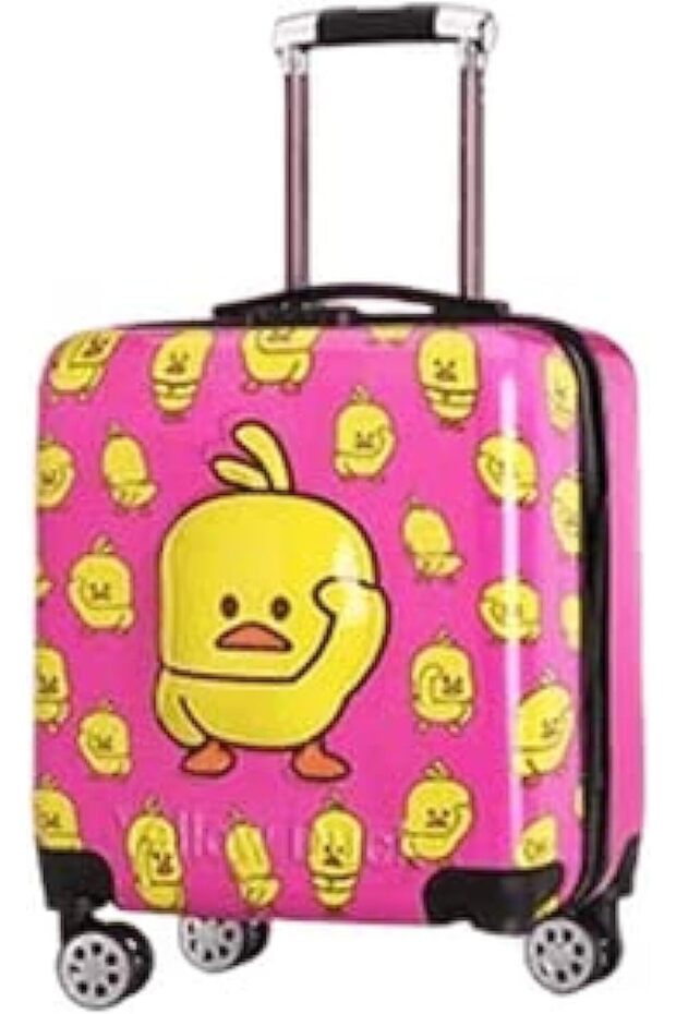 NA2 Baby Luggage with Cartoon Print 20" Inches - Pink