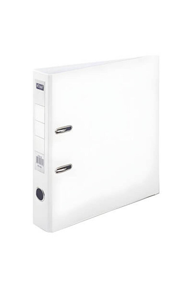 Office Folder, Narrow, A4 Size, 2-Ring, White - 1