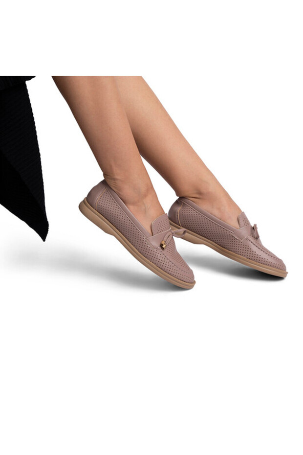 Varvara eco-leather ballet flats