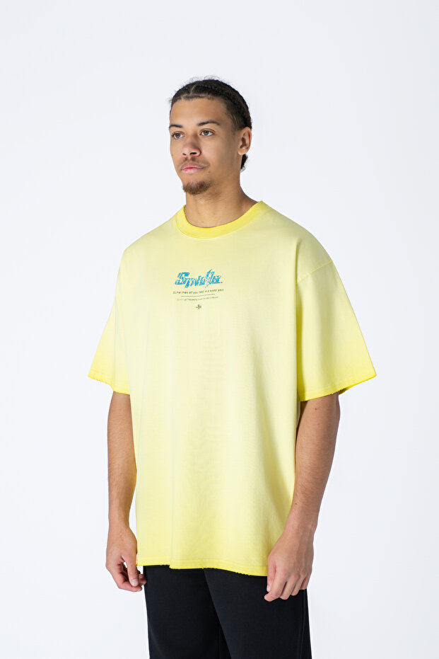 T-shirt with front and back print - 2