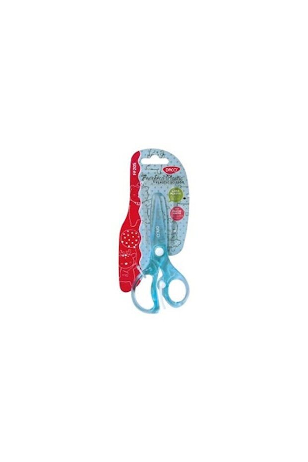 Plastic Scissors 13cm FF205 - 1