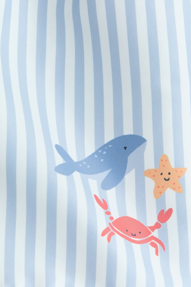 Desenli Şort Mayo - 2