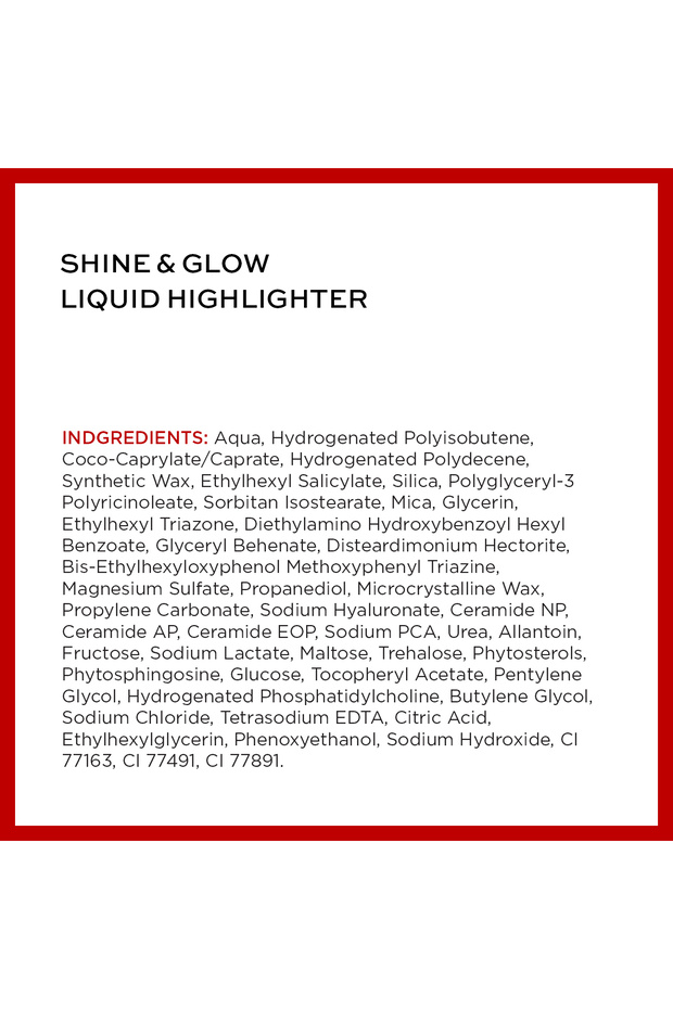 Shine&Glow Liquid Highlighter - 8