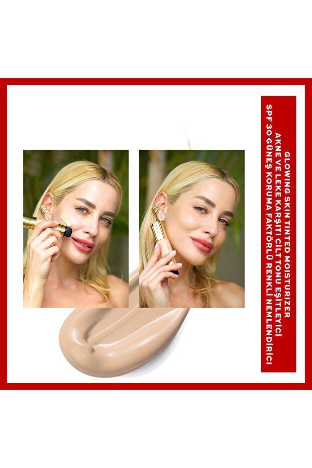 Glowing Skin Tinted Moisturizer-Medium - 4