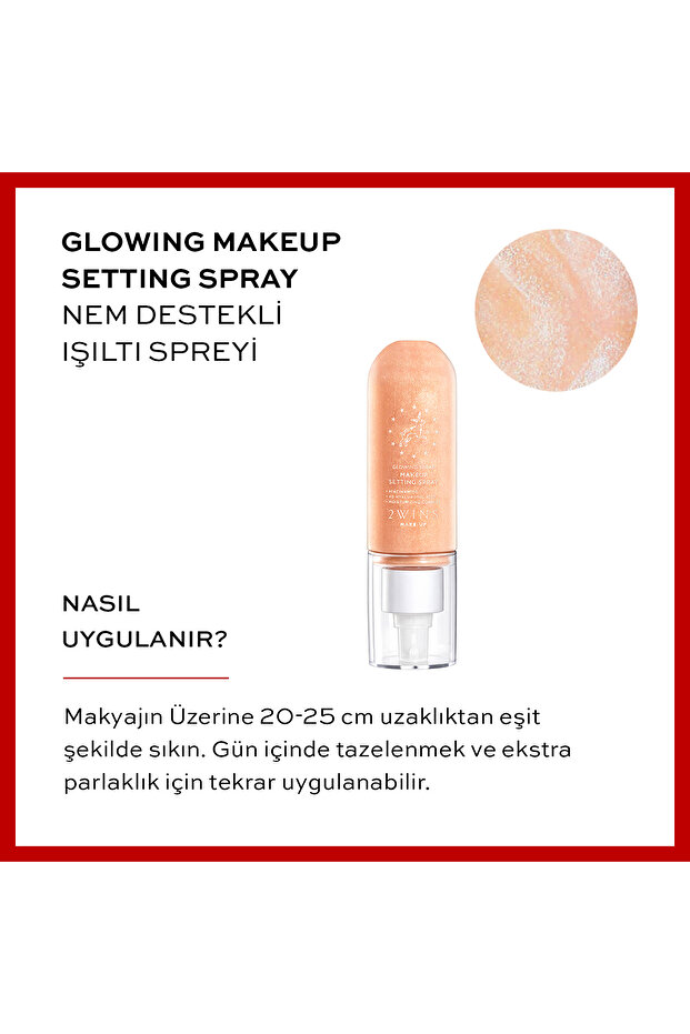 Glowing Spray Makeup Setting Spray - 5