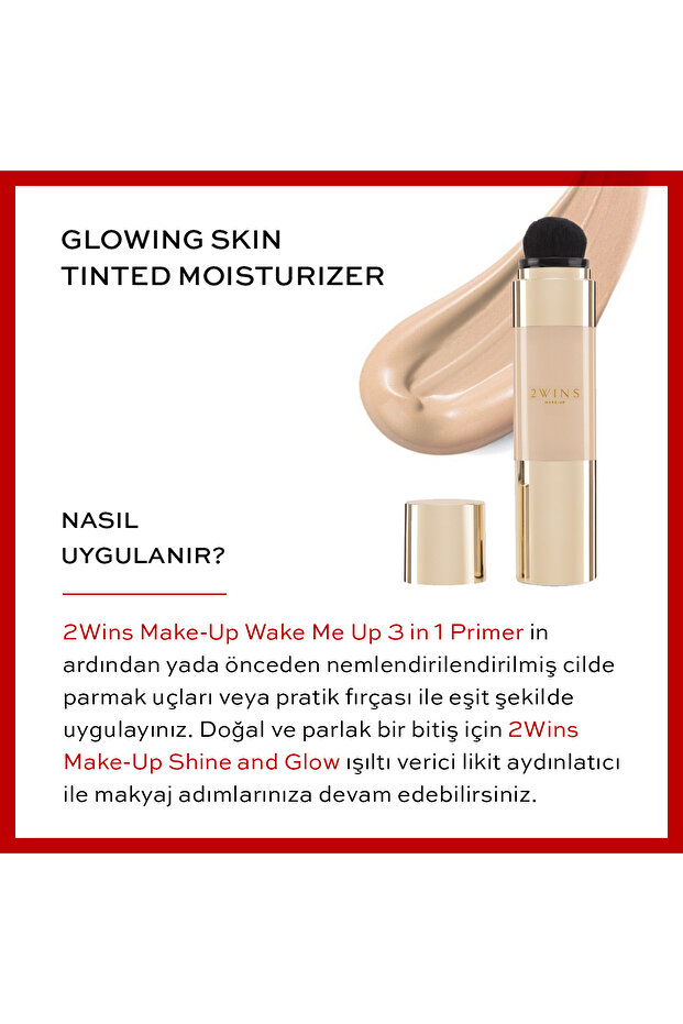 Glowing Skin Tinted Moisturizer-Medium - 6