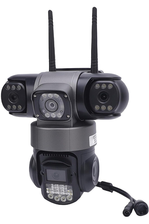 Dobest Kablosuz 24 Saat Güvenlik: 9MP 4G SIM Kartlı Kamera, Ev Şebekesi, Hareket Algılama, Sesli Alarm