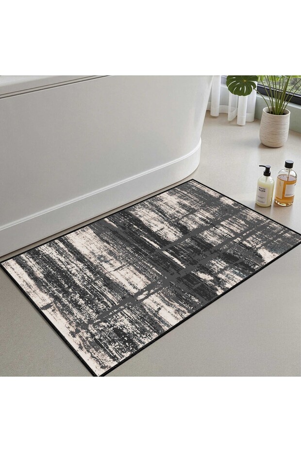 Bath Mat, Soft Bathroom Rug, Non-Slip Dot Backing, Washable - 60X100