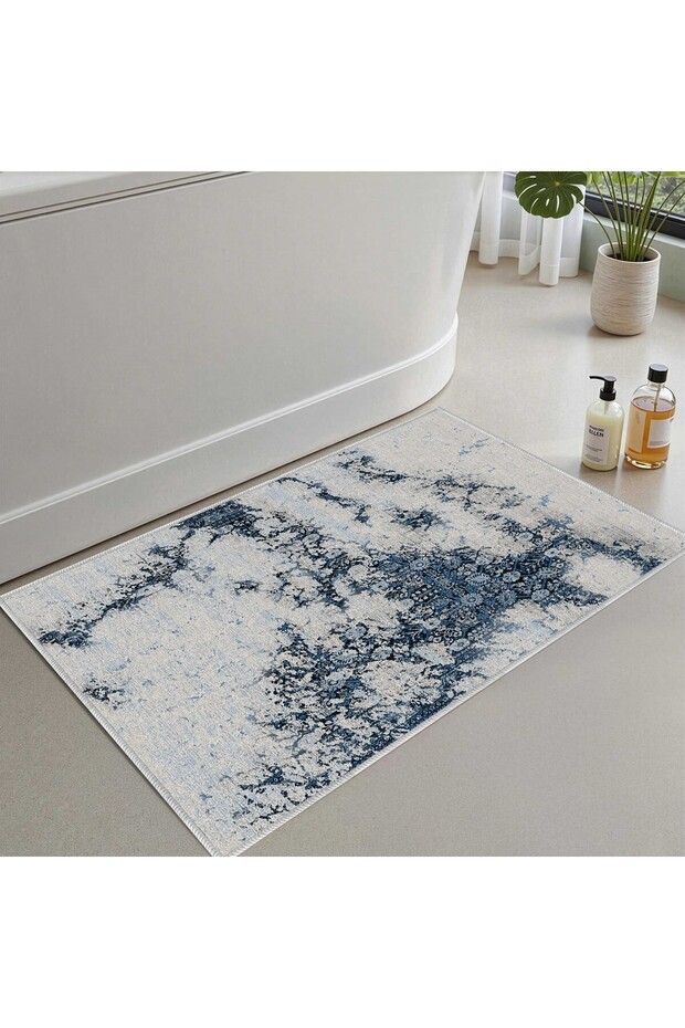 Bath Mat, Soft Bathroom Rug, Non-Slip Dot Backing, Washable - 60X100