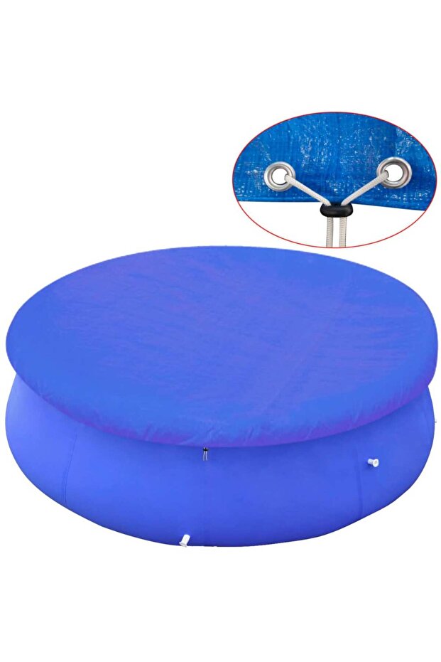 Pool Coverfor 450-457 cm Round Above-Ground Pools