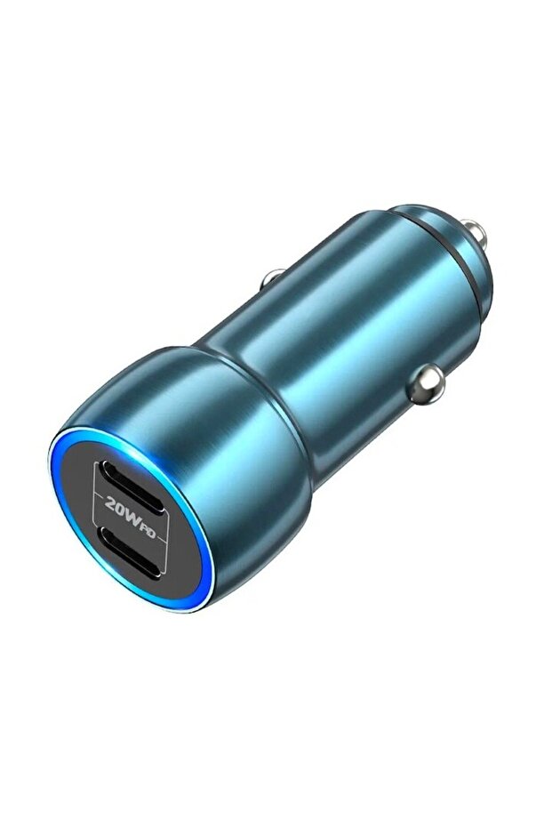 Încărcător brichetă auto 2 x USB Tip-C - 2