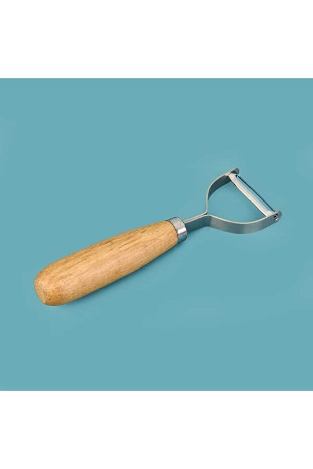 Acacia Handle Peeler - Light Brown - 15 cm