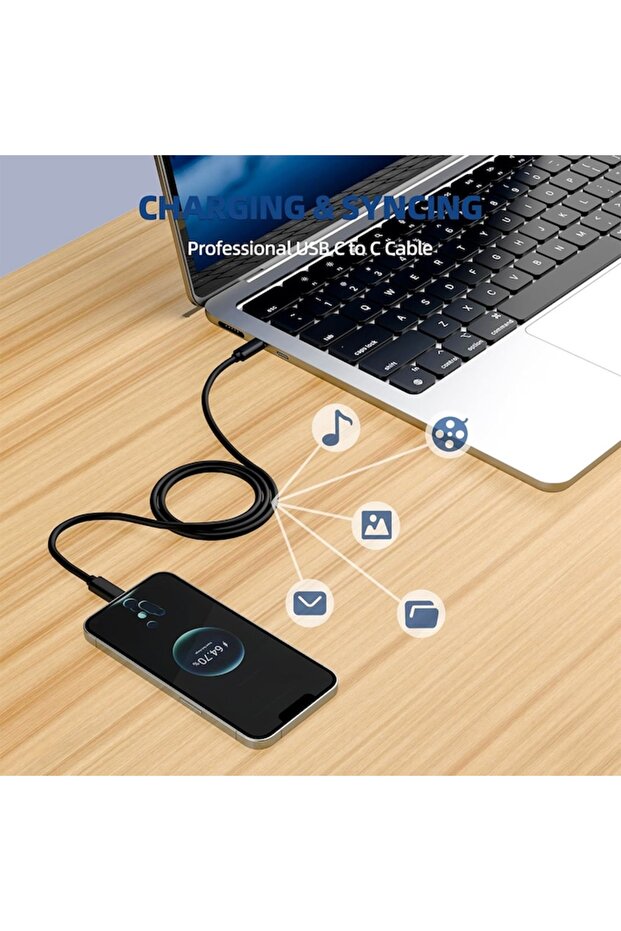 Cablu USB-C la tip C - 2