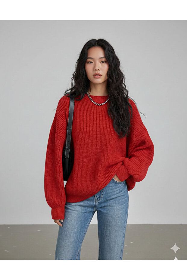 Women's Cotton Sweater Btk Tri̇ko
