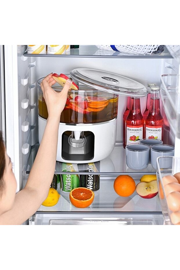 Water Dispenser, OPTIM SOLUTION, 3 Compartments, Rotating Jug, 3L - 2