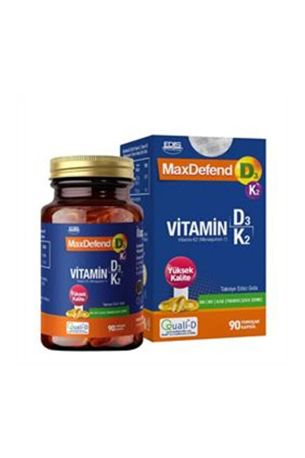 Maxdefend D3 K2 90 Kapsül - 1