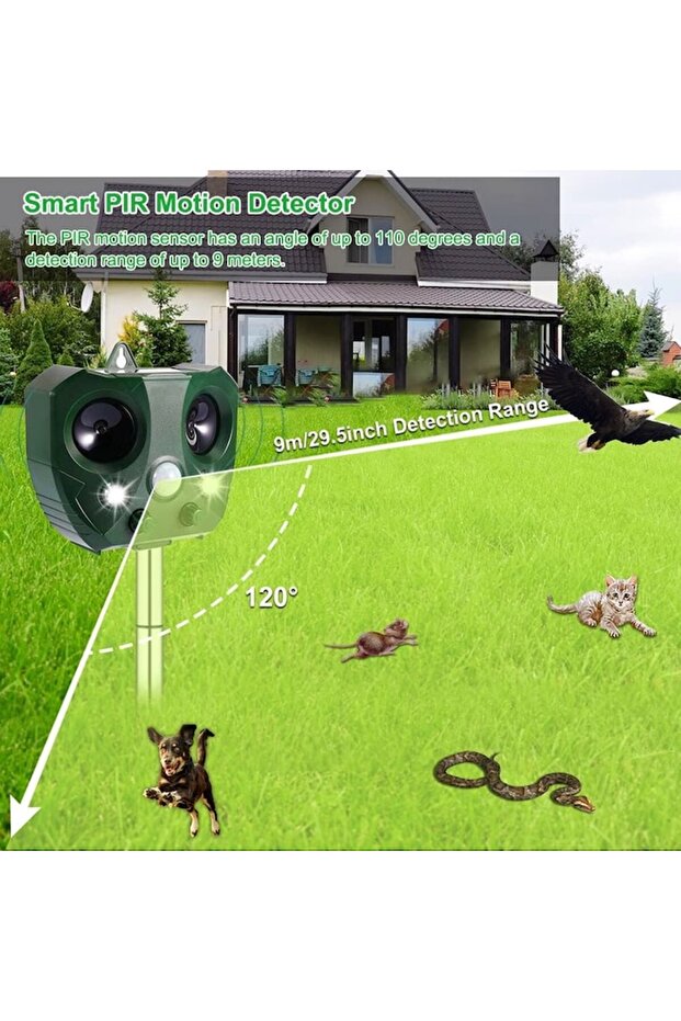 Ultrasonic Device with Solar LED - 2
