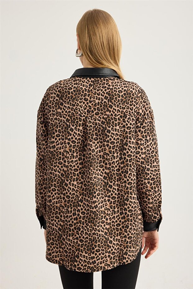 Leopard Pattern Shirt - 5