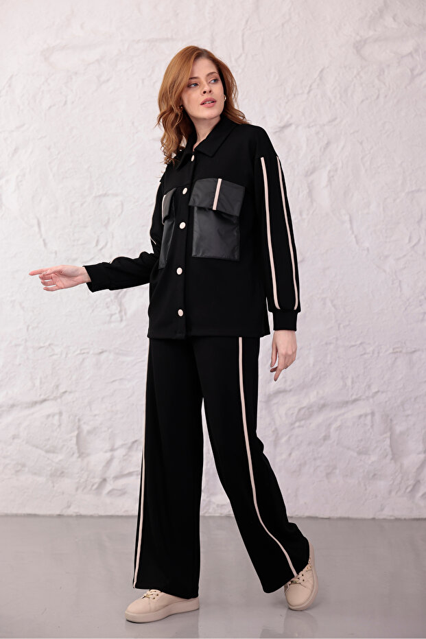 Zitex Modal Tracksuit Set with Astar Pocket Details Astar Modal Tracksuit Set with Pocket Details - 1