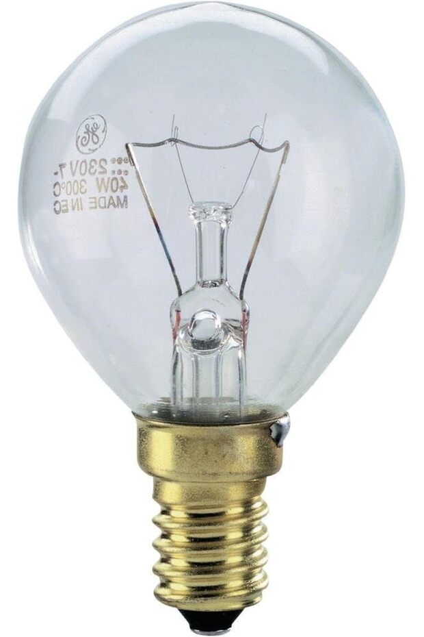 مصباح فرن / مقبس E14 / 40 واط / غير لامع - 1