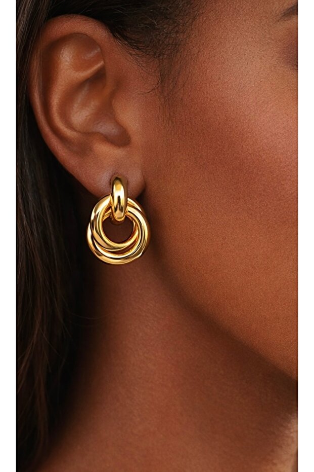 Çelik Belinda Küpe - 2