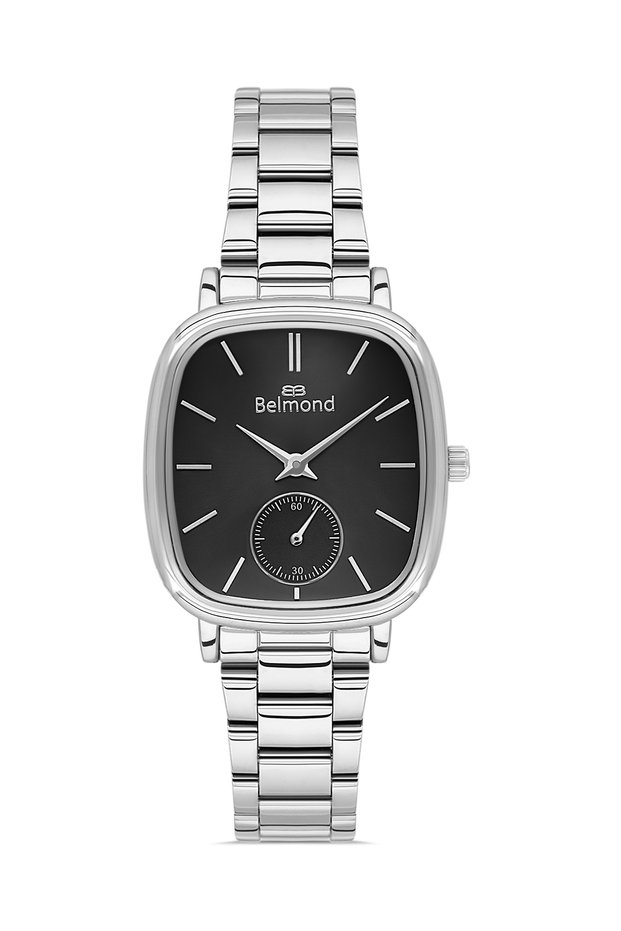 Srl1163.350 Black & Silver Steel Cord Women Wrist Watch