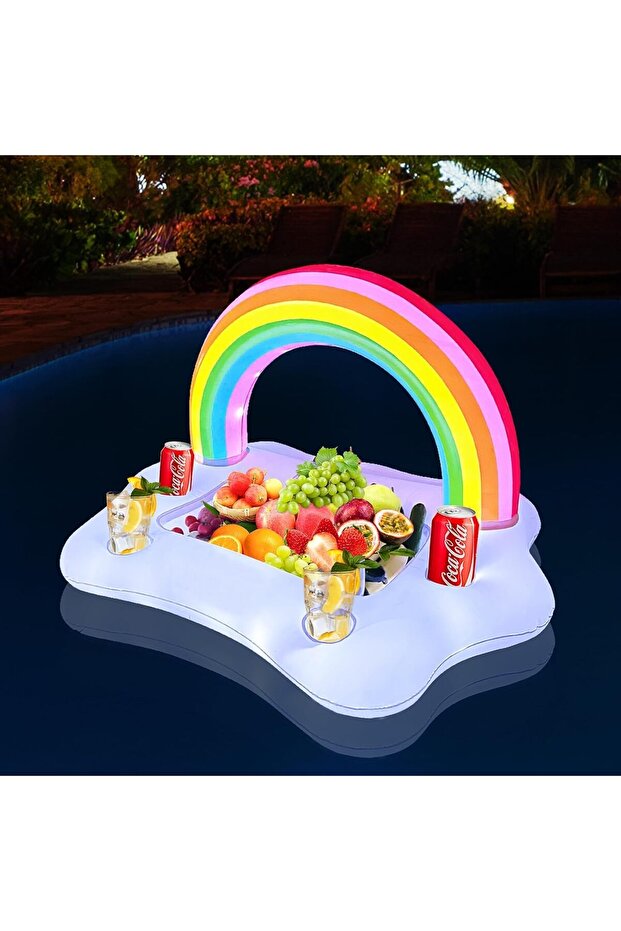 Inflatable Drink Holder for Pool - 1