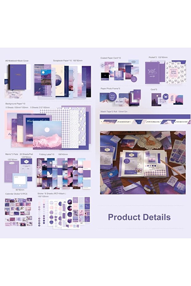 Aesthetic Scrapbooking Set - 1