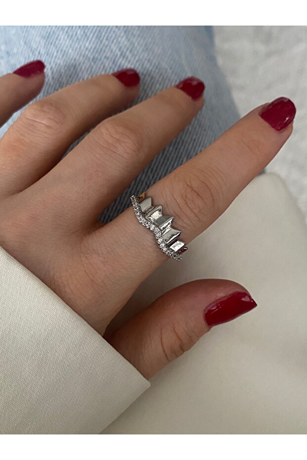 Limited Edition - Zircon Stone Bottom Adjustable Women's Ring