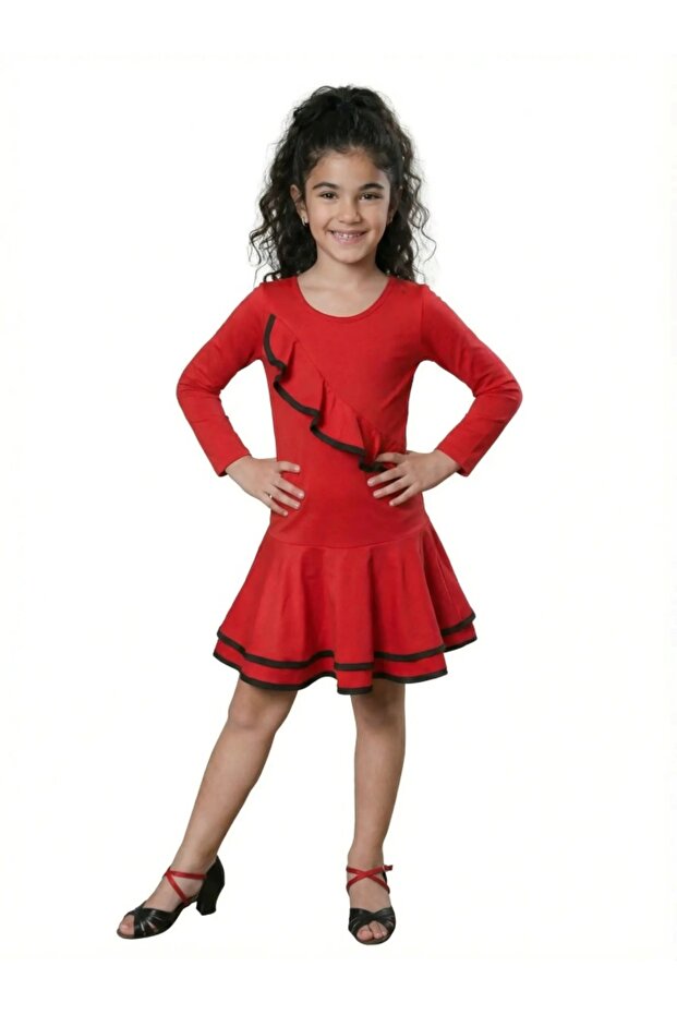 Latin Dance Costume Girl