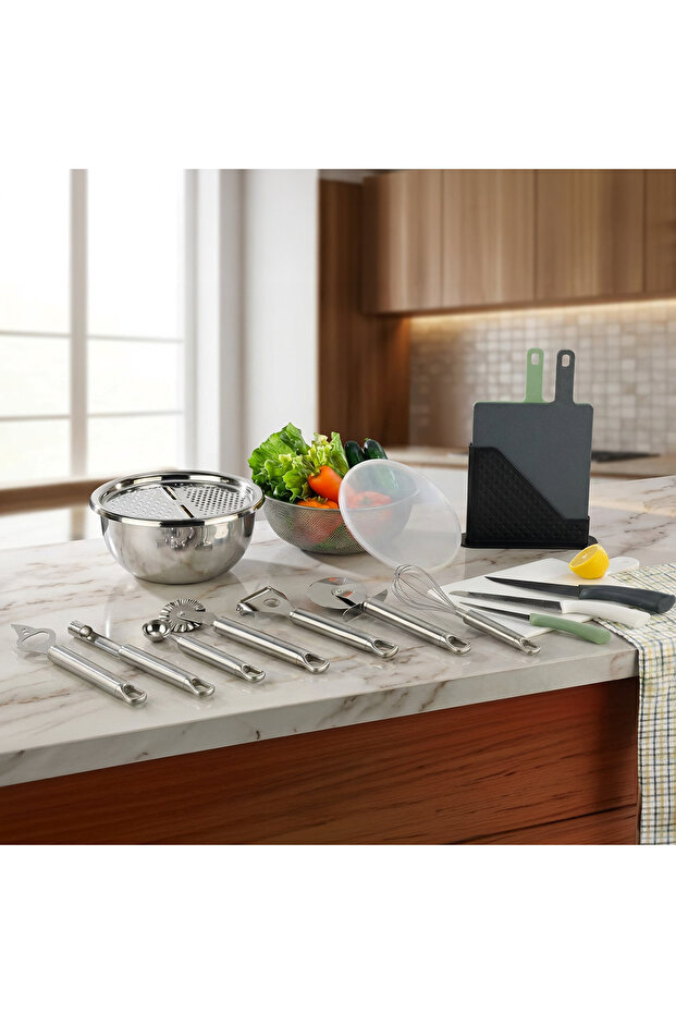 18 Parça Pratik Mutfak Seti - 1