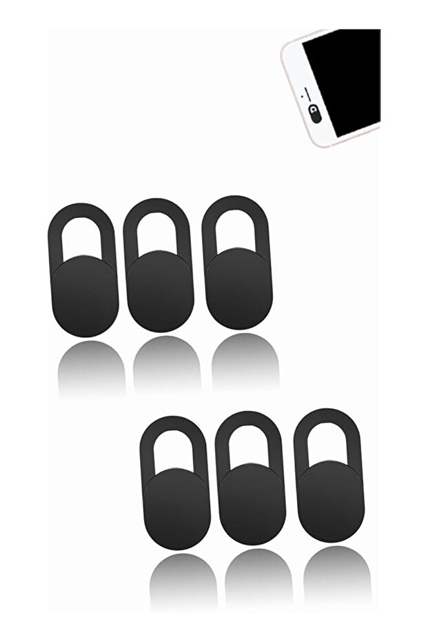 Ultra Thin 0.22inch Webcam Covers - Secure Privacy Compatible for Laptops, MacBooks, iPads, Smartpho