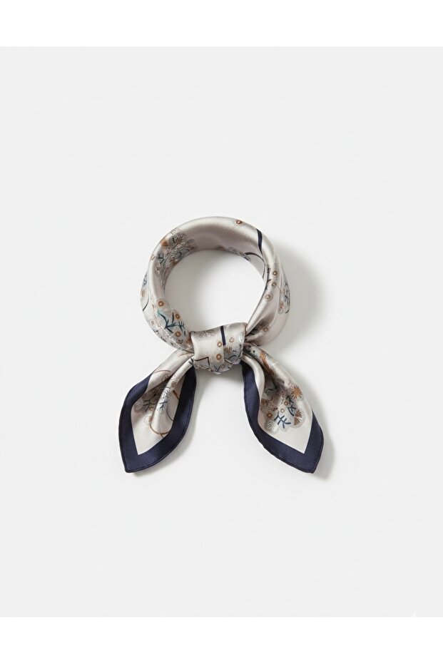 Lara Shawls Çiçek Desen Fular - 2