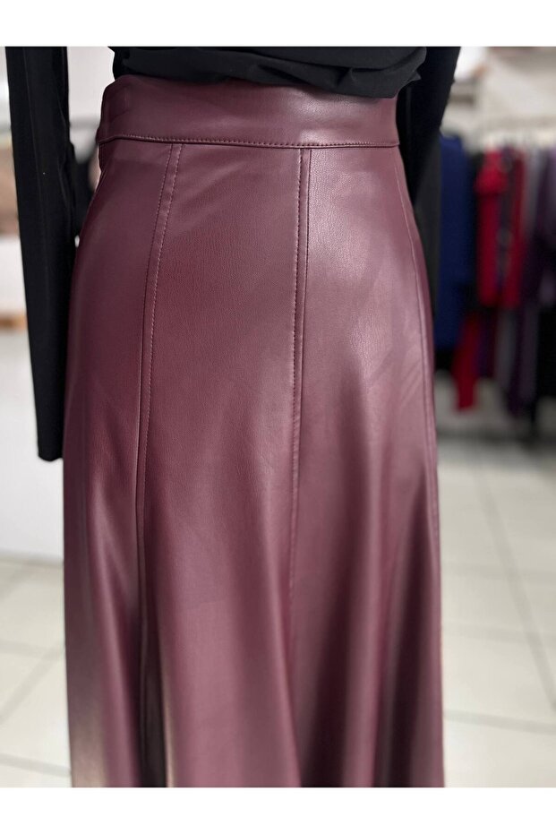 Kloş Deri etek - 1