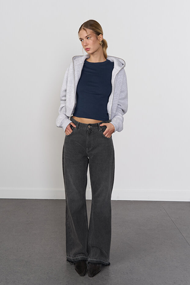 %100 Cotton Uzun Kol Tshırt - 2