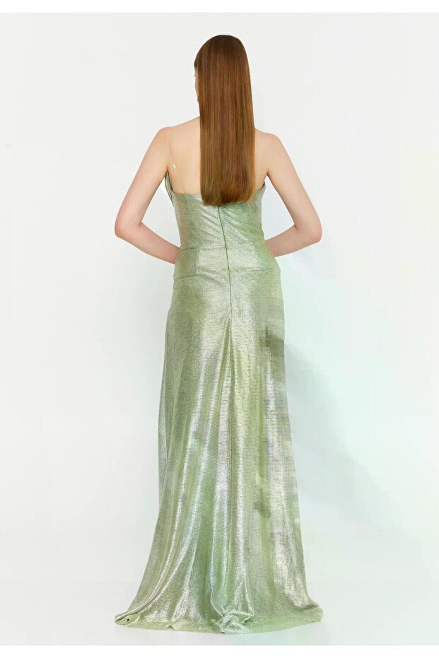 6035SIM SİMLİ ELBİSE - 2