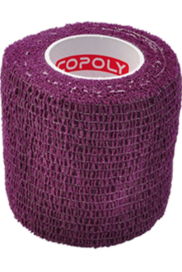 Self-adhesive elastic bandage 5cm - Cherry