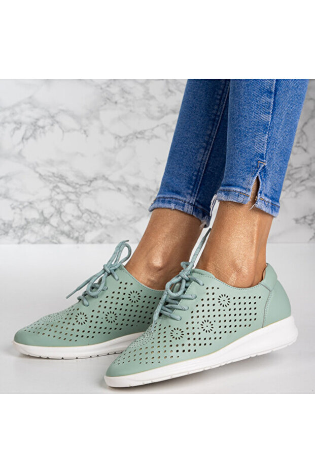 Latifa perforated sneakers - 1