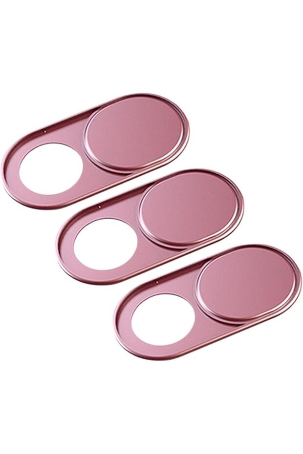 3 Pcs Webcam Cover Slide, 0.7mm Ultra-Thin Metal Web Camera Cover for MacBook Pro, iMac, Laptop, PC,