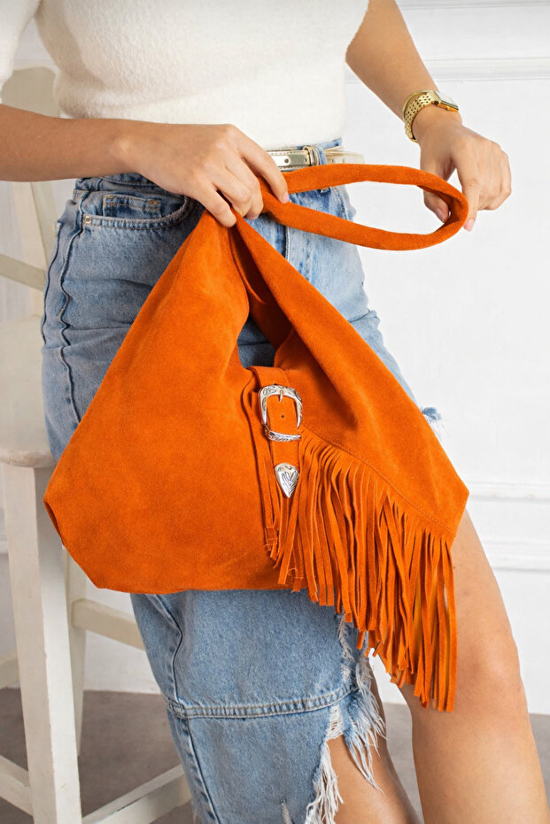 Western Tassel Women's Shoulder Bag