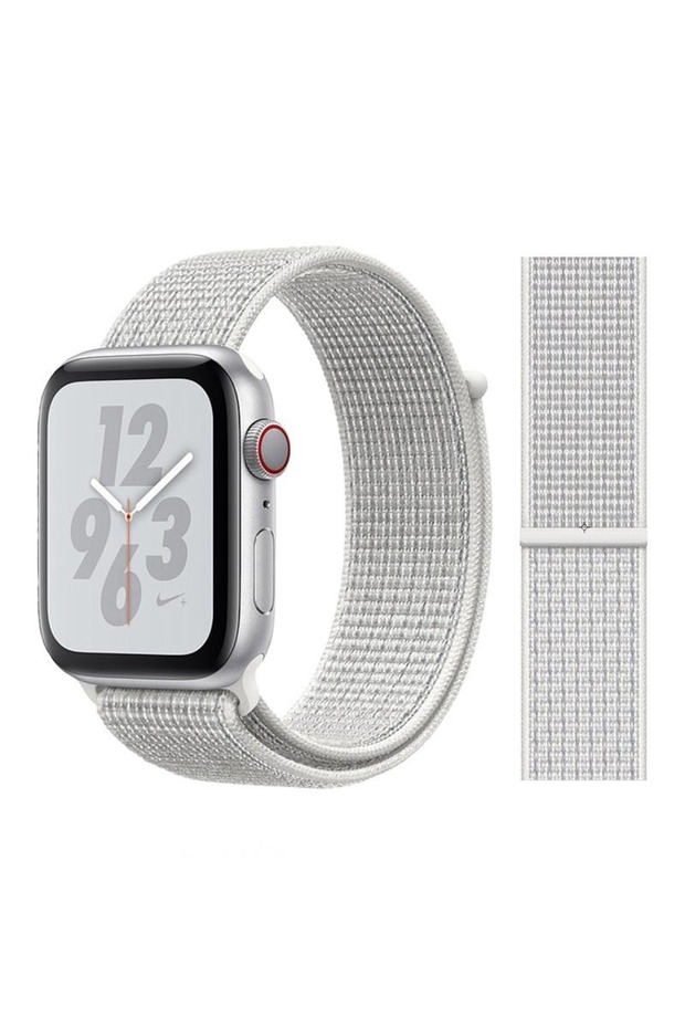 Apple Watch 38mm 40mm 41mm 42mm | Nylon Sport Band | White