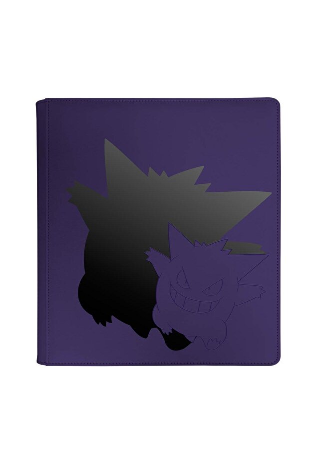 Elite Series Pokemon Gengar Zippered Pro Binder 12 Pockets 480 Card Capacity