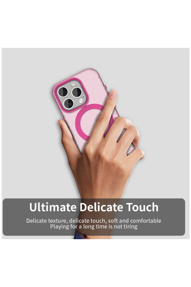 Case for iPhone 15 Pro - CandyCase MagSafe - Pink - 5