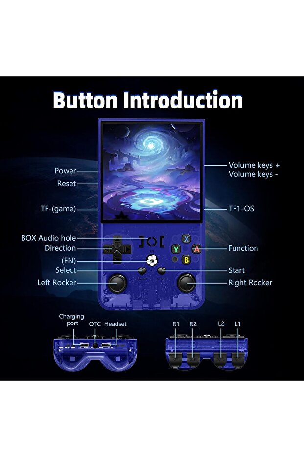 جهاز ألعاب محمول كلاسيكي R36MAX - 7