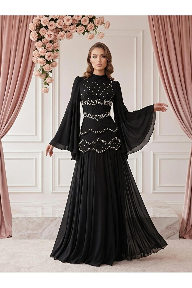 Fiona Abiye Siyah - 3