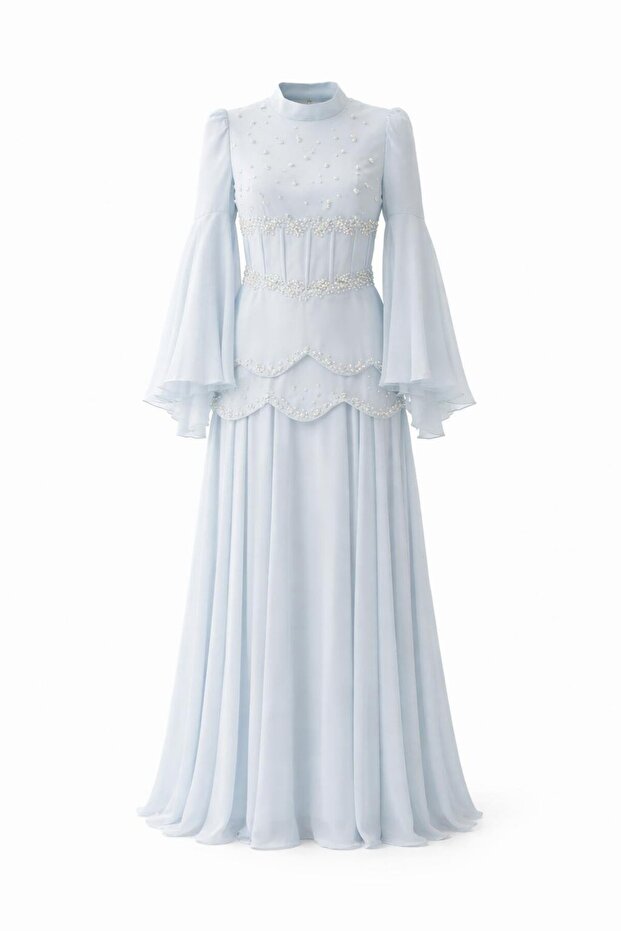 Fiona Abiye Mavi - 6